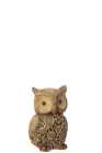 Owl Wood Imitation Polyresin Natural
