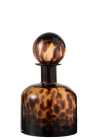 Bottle+Stop Speck Decorative Glass Brown/Black