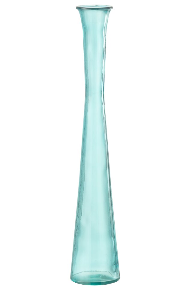 Vase Glass Aqua
