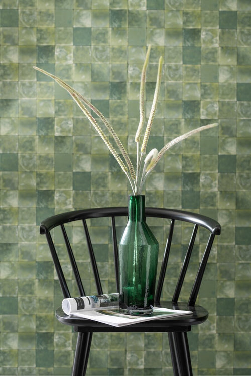 Bottle Decorative Glass Green
