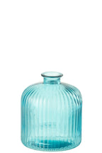 Vase Glass Aqua