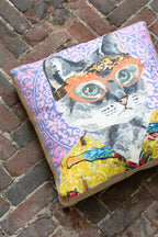 Pillow Popart Polyester/Linen Mix