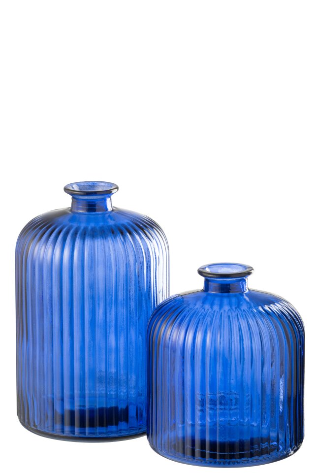 Vase Glass Blue