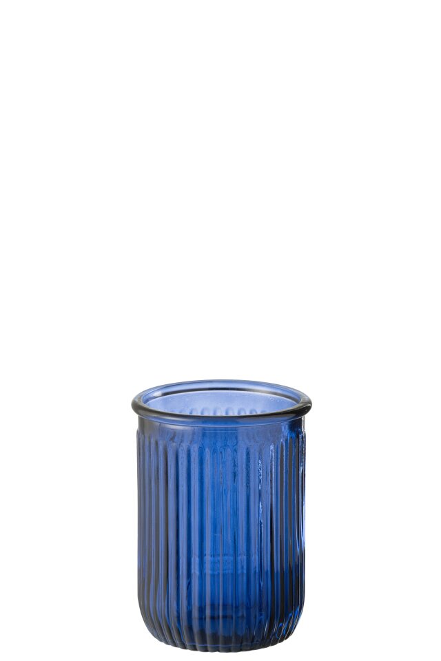 Vase Glass Blue