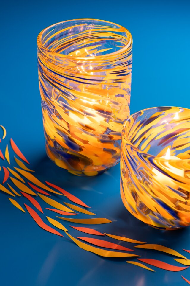 Vase Arun Glass Mix