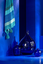 Vase Glass Blue