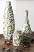 Yezi Porcelain Green/White Collection