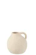 Vase Jug Ceramic Beige