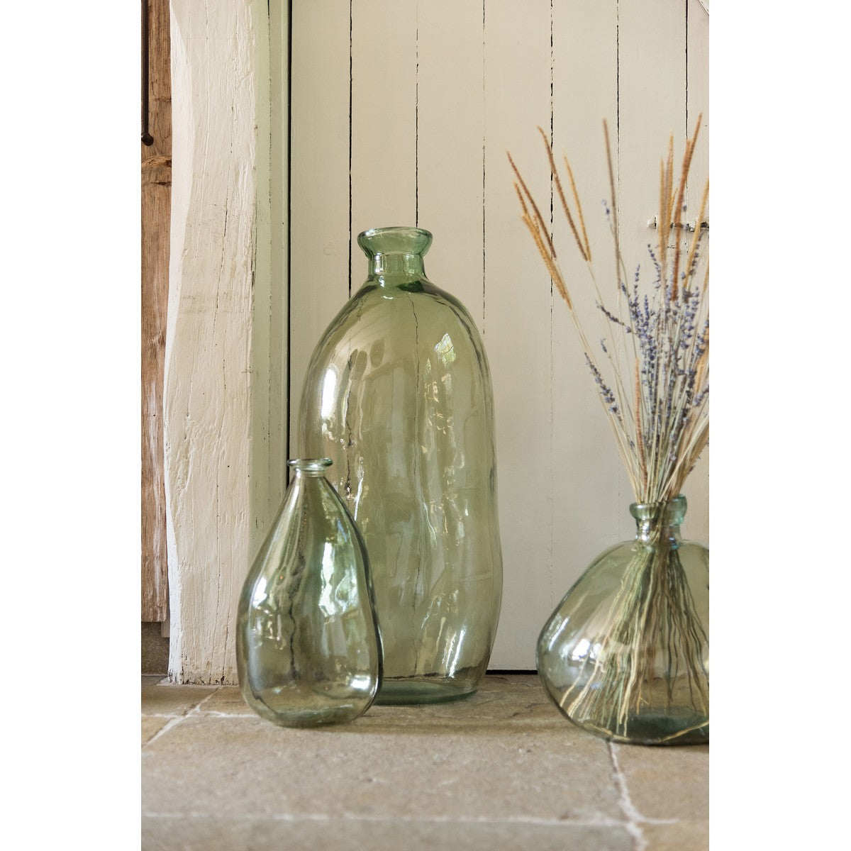 Vase Laura Glass Water Green
